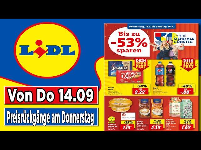 LIDL Prospekt / Angebote und Aktionen / Gültig von 14.09 2023