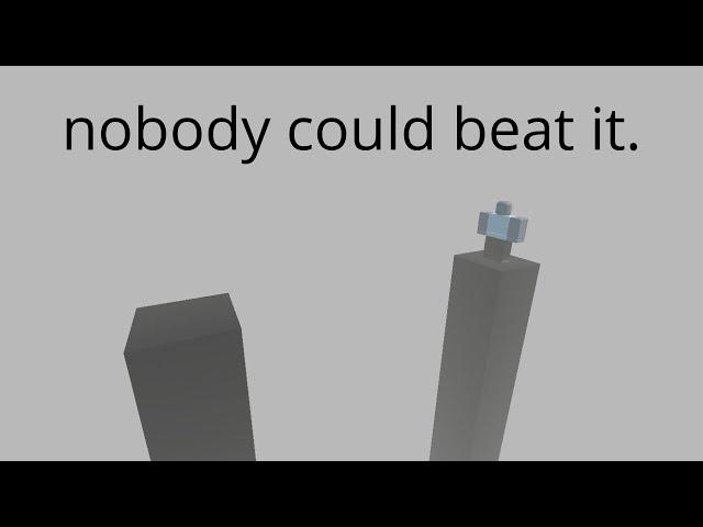 The Roblox Jump No One Could Beat