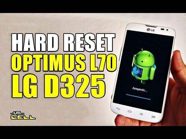 Hard Reset no LG Optimus L70 (D325) #UTICell