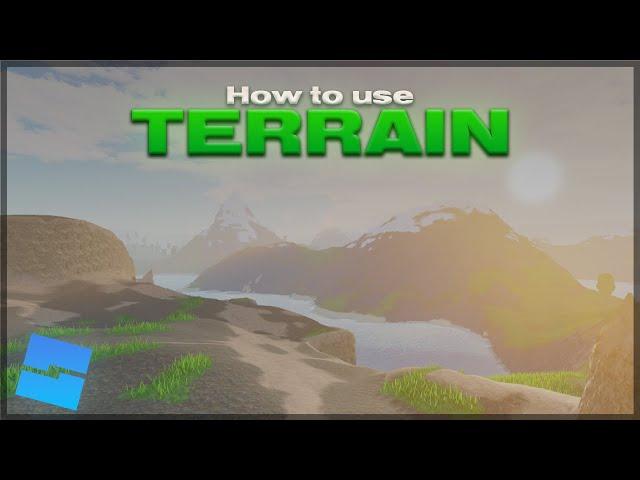 How to use terrain in Roblox Studio
