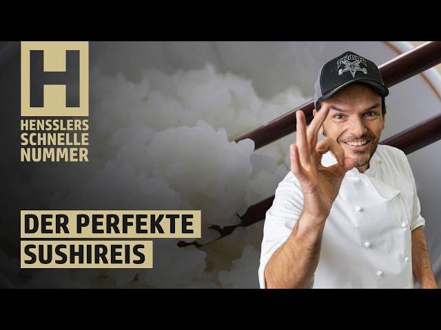 Der perfekte Sushi-Reis Rezept von Steffen Henssler