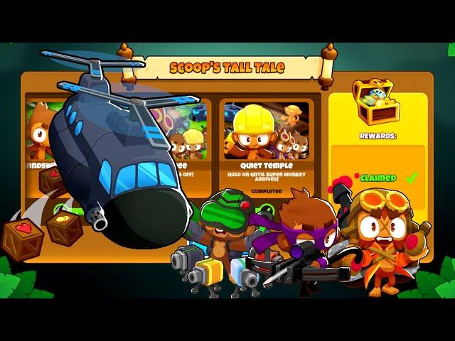 How To Do The Scoop's Tall Tale Quest in Bloons TD 6