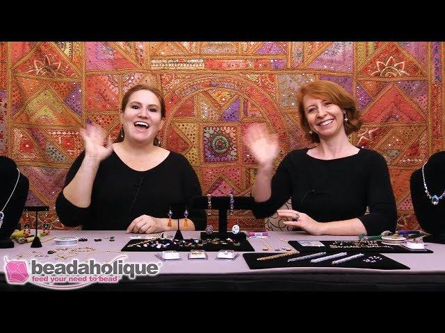 Beadaholique Live Class: Statement Jewelry with Swarovski Crystal Fancy Stones