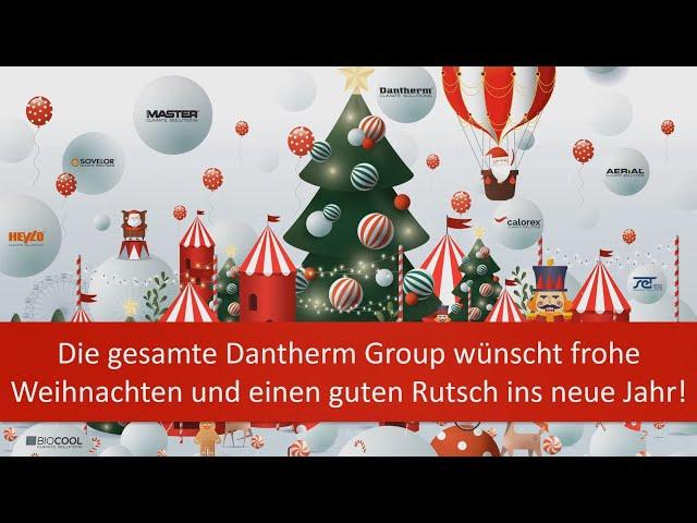 Die gesamte Dantherm Group wünscht frohe Weihnachten und einen guten Rutsch ins neue Jahr!