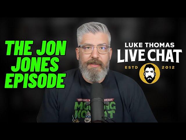 LUKE THOMAS *live* | Jon Jones vs UFC | Ilia Topuria fires coaches