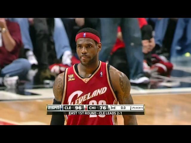 LeBron's best play on every NBA star but the stars get increasingly older