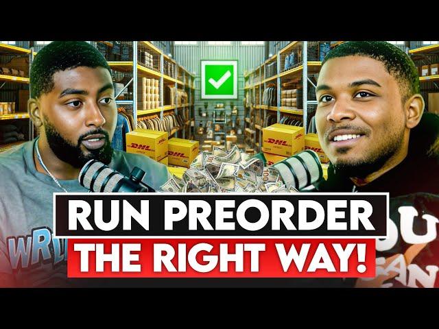 How To ACTUALLY Run Preorder For Your Clothing Brand