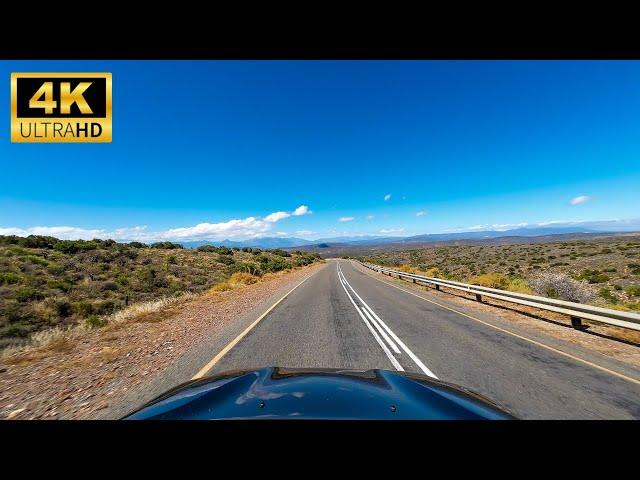 Scenic Drive in South Africa 4K | George to Oudtshoorn with Relaxing Lo-fi Music