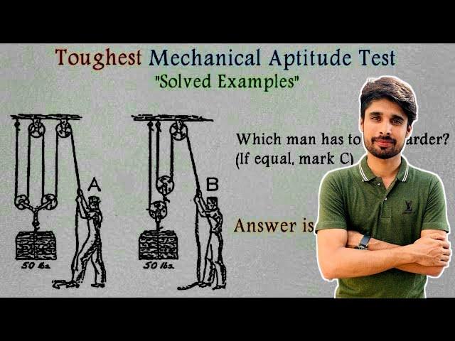 Issb Mechanical Aptitude Test  | ISSB MAT | Part 1