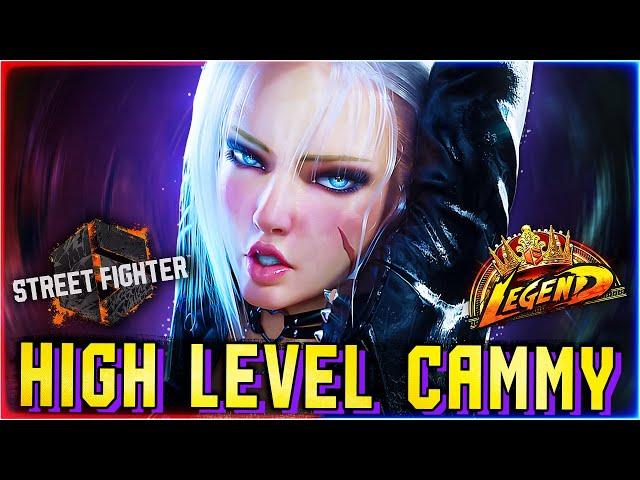 KAZUNOKO - shows Cammy's Mind-Blowing teqch!!! Street Fighter 6 high level gameplay