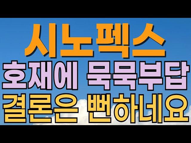 [ 시노펙스 주가전망 ] 호재에 묵묵부답. 롯데케미칼과 협업. 외국인 매도때문? 대응전략과 목표주가 파악 필수.