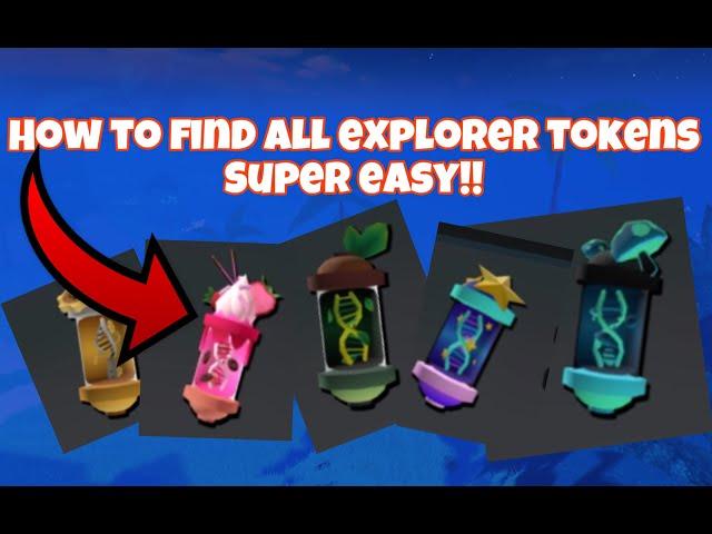 HOW TO FIND ALL TOKENS SUPER EASILY || creatures of sonaria