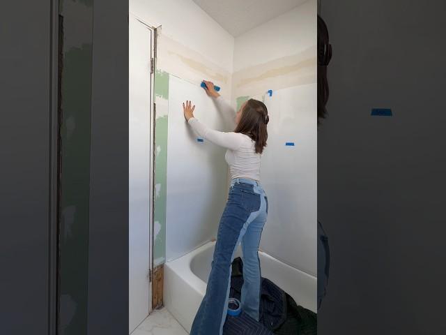Bathroom makeover part 3!  Check back for part 4 where I learn how to use a demolition hammer 
