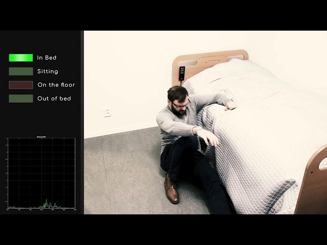 Falling out of bed - one of sensor functions