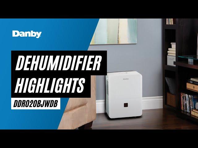 Danby Dehumidifier Highlight Video - DDR020BJWDB