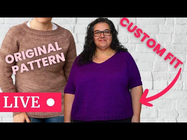 Choosing the BEST Size for your next sweater LIVE!