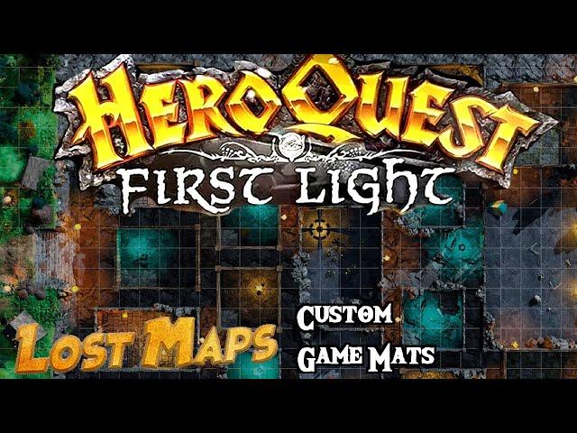 HeroQuest FIRST LIGHT's Alternate Map: The Underdark of the Realm