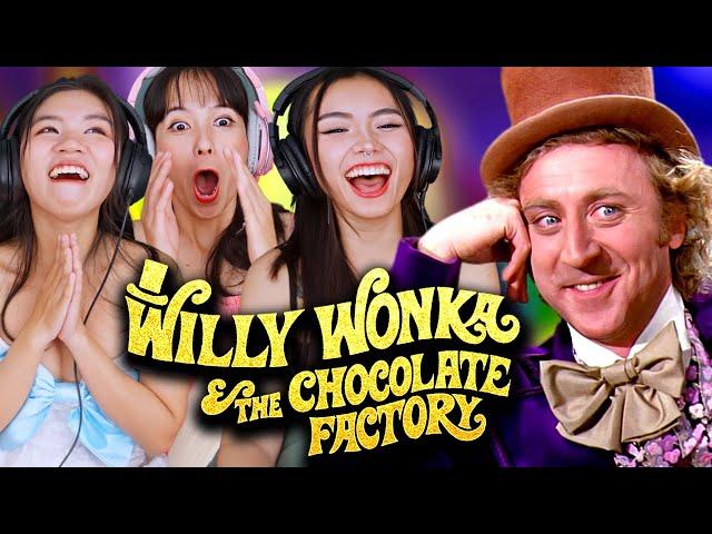 Foreign Girls React | Willy Wonka & the Chocolate Factory | First Time Watch