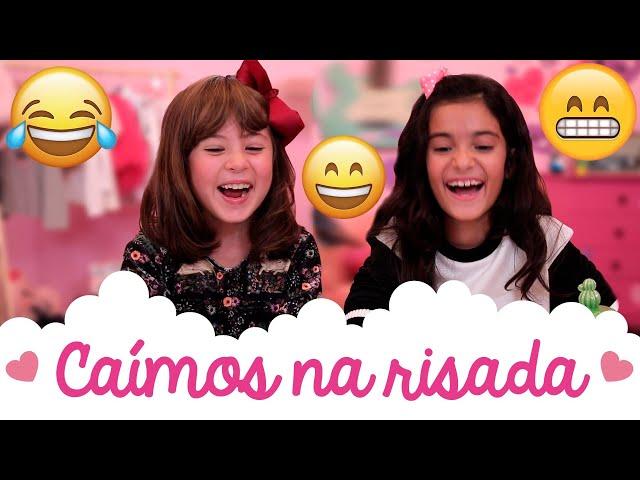 TENTE NÃO RIR COM YASMIN VERÍSSIMO E HELENA LUZ  MUNDO DA MENINA