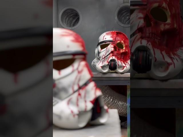 Custom-colored helmet from CyberCraft