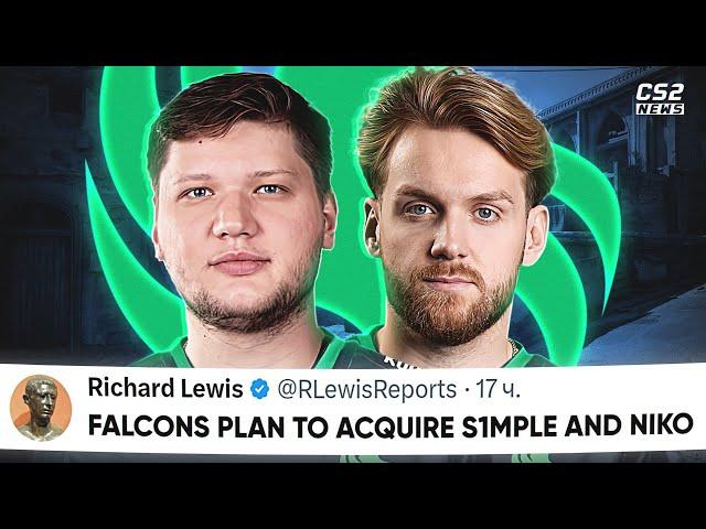 RUMORS: s1mple & NiKo Joining Falcons?! CS2's New Superteam Unveiled!