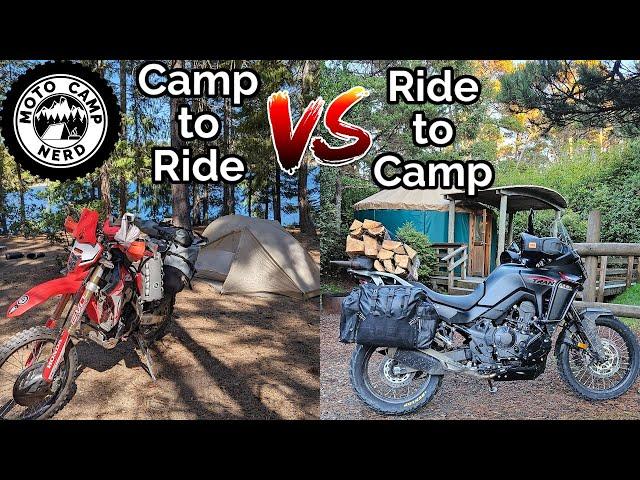There are Only Two Types of Motorcycle Camping Trips