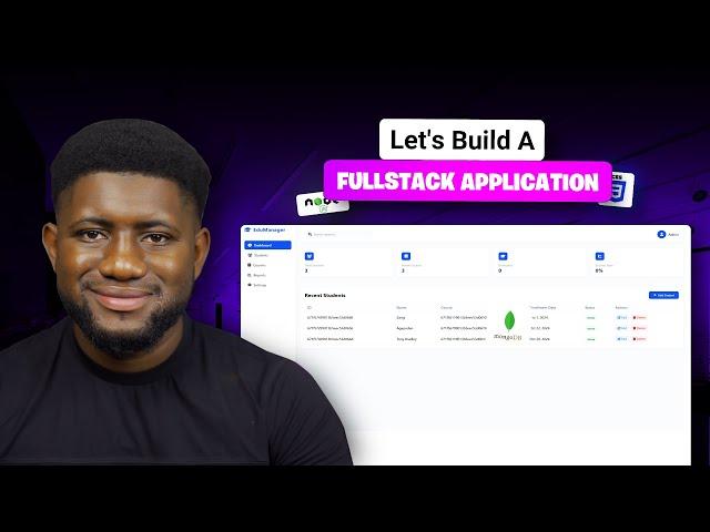 Build Your First Fullstack App in Under 2 Hours withm NodeJS, MongoDB, HTML, CSS & JavaScript