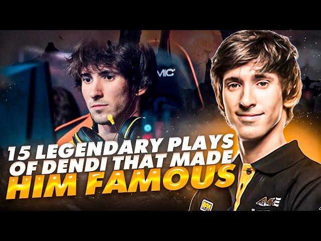 15 legendary plays of DENDI that made him famous