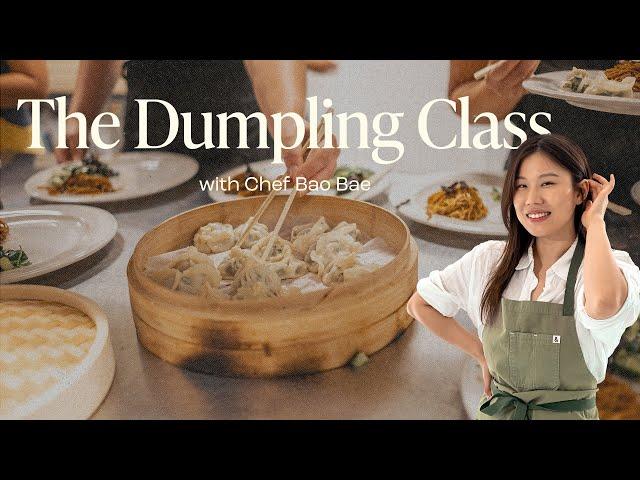 The Dumpling Class with Chef Bao Bae