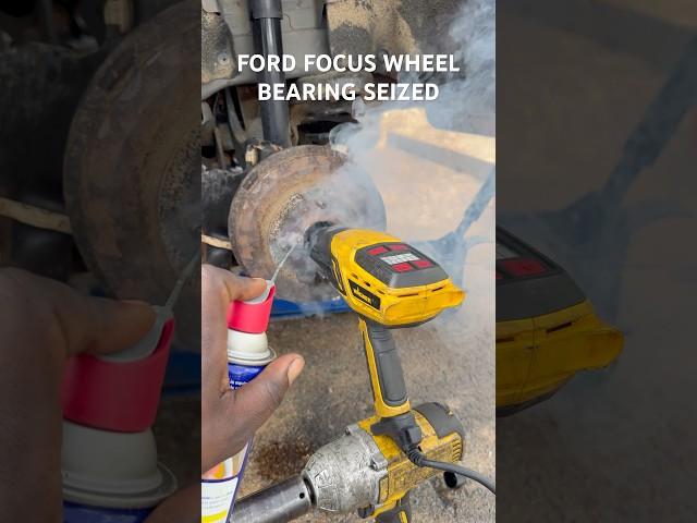 Ford Focus Rear Wheel Bearing Seized