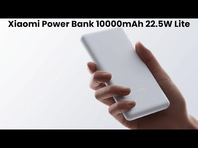 Xiaomi Power Bank 10000mAh 22.5W Lite - Available in Global