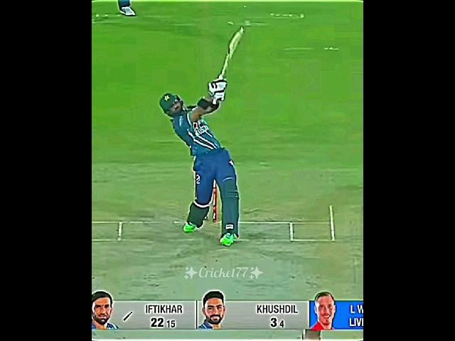 Iftikhar Ahmed  powerful batting️️#shorts #cricket #levelhai