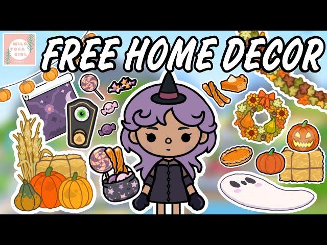 FREE FALL DECOR!  MAPLE AVENUE SECRET!  TOCA BOCA WORLD 