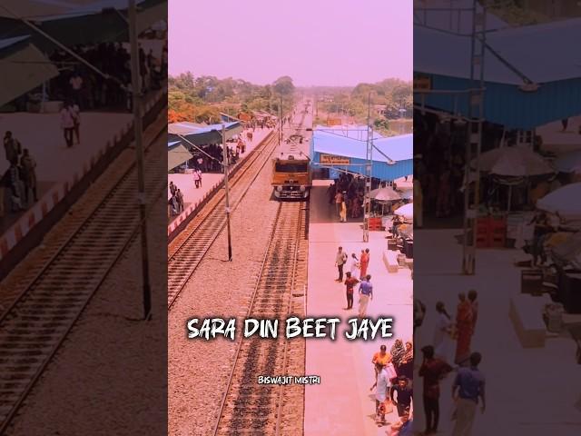 Sara din beet jaaye Sari Raat jagaye Song lofi #sad #edit #video #popularsong