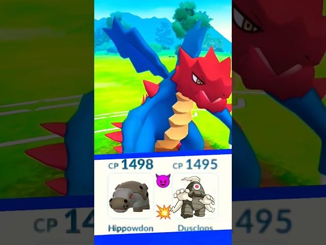 Druddigon  Dusclops  Hippowdon  || Pokemon Go  @pokemongo #shorts #pokemongo #gblteam