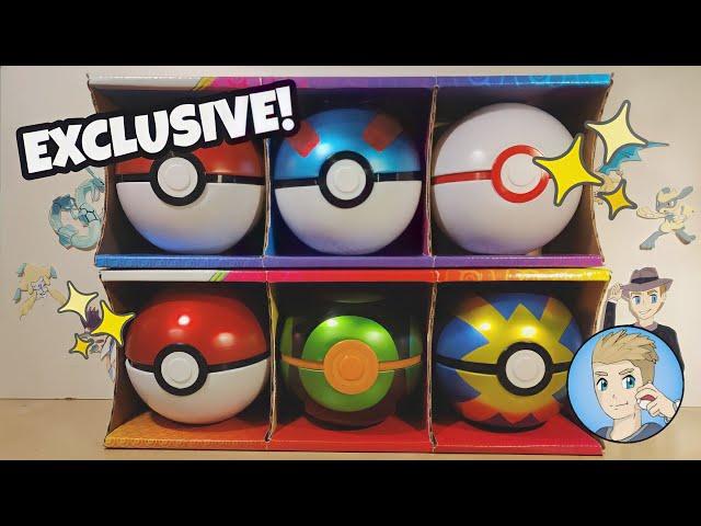 Opening Two EXCLUSIVE Pokeball 3-Packs!