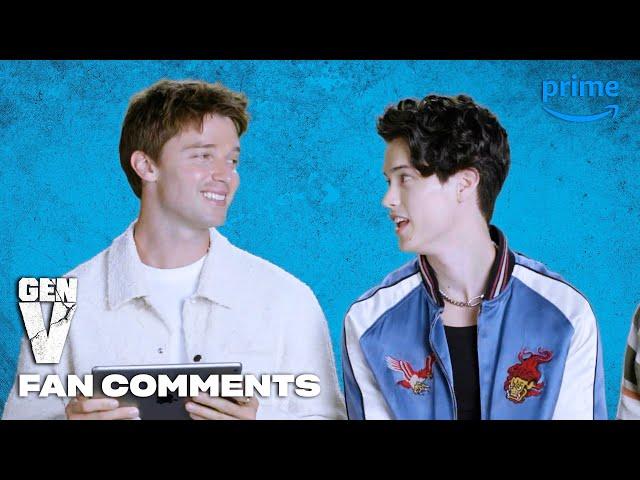 The Cast Reacts to Fan Comments | Gen V | Prime Video