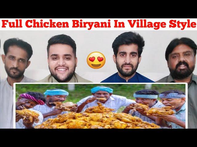 Pakistani Reaction On FULL CHICKEN BIRYANI  Whole Chicken Biryani Cooking