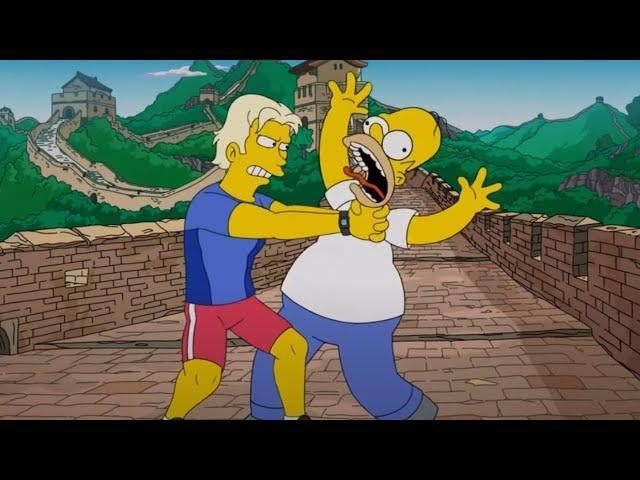 The Simpsons: Strangulation Moments Season 34-35 - The Nostalgia Guy