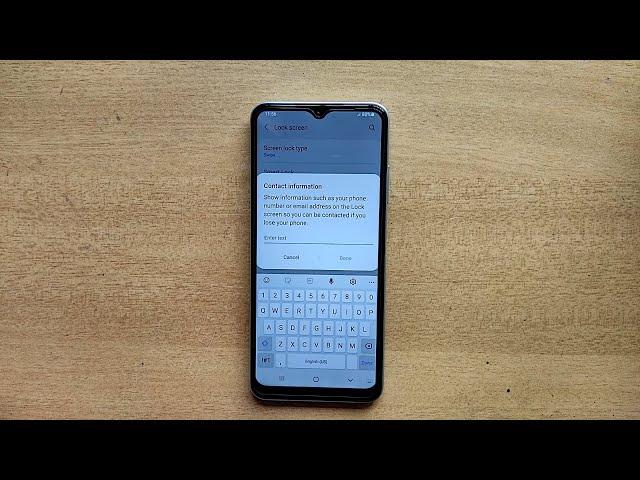 How To Set Lock Screen Contact Information In Samsung Galaxy Mobile