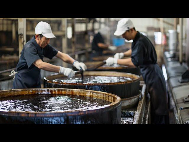 How Soy Sauce is Made