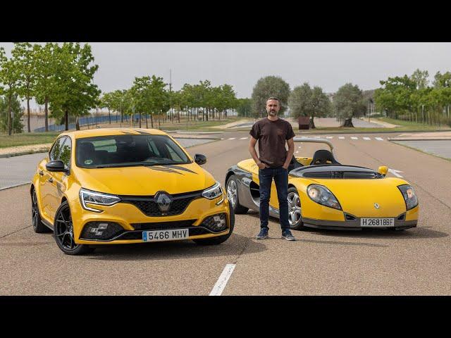 PRUEBA del Renault Mégane R.S. Ultime con el Renault Spider