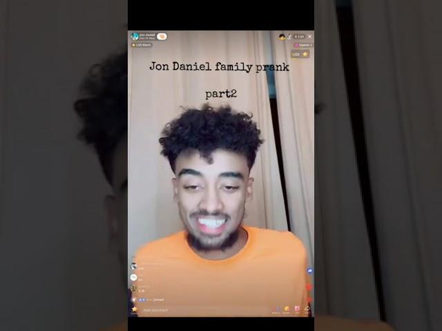 jondaniel family prank part2#jondaniel #janiy TikTok live #nahom fonti #jondaniel prank#janiyindubai