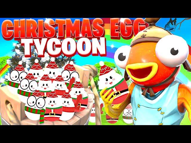 FORTNITE CHRISTMAS EGG TYCOON  15/15 SECRET EGGS AND 100% SOLUTION - MAP CODE: 1775-2642-5952