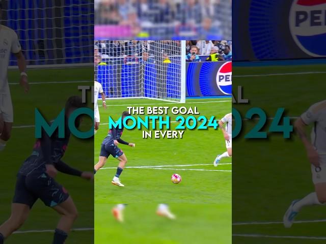 The best goal in every month of 2024