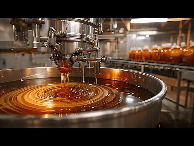 How Millions of Liters of Maple Syrup Are Made in a Factory