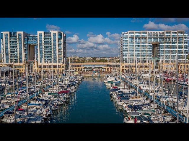 HERZLIYA MARINE - ISRAEL | Aerial Drone Video in 4K | Amazing drone shots | DJI Mavic 2 pro