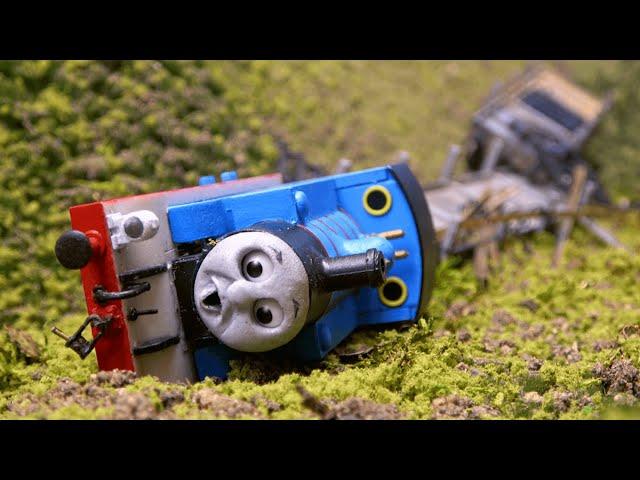 Thomas Crashes Down the Bank | The Great Discovery HO/OO Remake