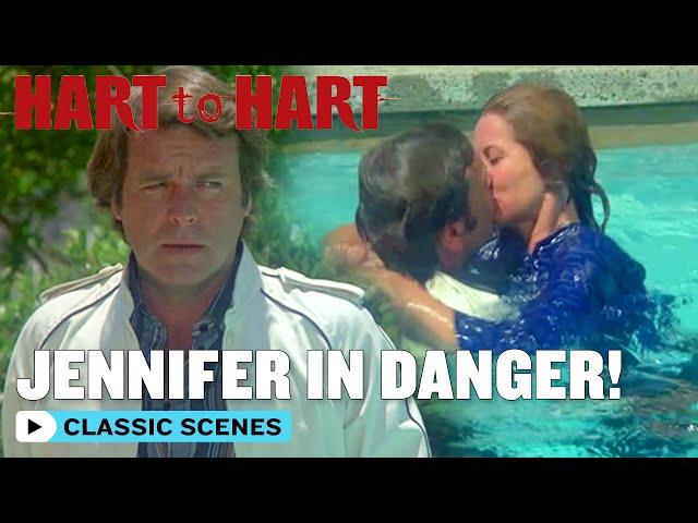 Hart To Hart | Jonathan Saves Jennifer From An Undercover Killer | Classic TV Rewind