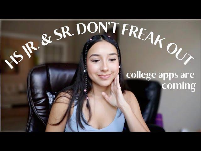 Everything you need to know about the COLLEGE APPLICATION PROCESS (College admissions 101 + advice)